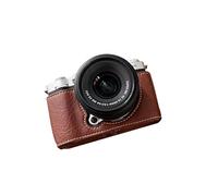 Jiawu Case a metà della Telecamera X-M5 La Pelle della Regolazione della Coperta in Pelle per il Fotografo di Protezione Portatile Dell'aportée della Fotocamera Portatile (BROWN)