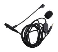 Jiawu Cavo per Cuffie XLR Femmina a 3 Pin su Palo del Microfono da 3,5 Mm Trasmissione Stabile e Regolabile Q701 K712 K702 K240 Cavo per Microfono con Asta per Cuffie per Musicisti e Podcaster