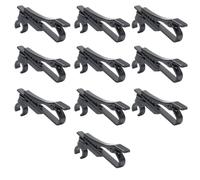 Jiawu Clamp/Holder per Microfono a Cravatta, Morsetto per Microfono a Collare Resistente per Voci Fuori Campo, Supporto Efficace per Lavalier, Confezione da 6 (10PCS)