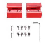 Jiawu Clip per binario compatibile con i binari del Packout, supporti universali per adattatore per binario Packout - lato sull'angolo del binario Packout