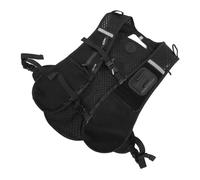 Jiawu Comodo Gilet da con Tasche Multifunzionali per gli Elementi Essenziali per L'escursionismo e la Maratona in Nylon Resistente