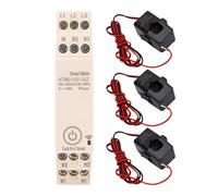 Jiawu Contatore di Energia Trifase, Monitoraggio Accurato Dell'accesso Ai Dati in Tempo Reale per Box/Cover, Scuole, Dormitori e Centri Commerciali