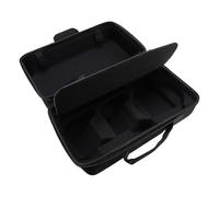 Jiawu Controller della Borsa per Alloggiamento Duro per Console Sottile con Design a Doppio Strato, Stoccaggio di Grande capacità, Spallatta Regolabile, Scontri -materiale in Nylon a Prova di (BLACK)