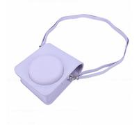 Jiawu Custodia per Fotocamera Istantanea Elegante Borsa Protettiva in Pelle PU per Mini13 con Tracolla Regolabile per gli Appassionati di Fotografia (PURPLE)