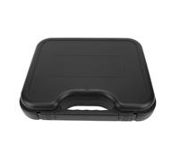 Jiawu Custodia per Microfono, Custodia Rigida in Materiale ABS, per Microfono Wireless con Supporto in Schiuma Rimovibile Maniglia Portatile per Concerti in Studio con di Wireless