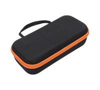 Jiawu Custodia per Microfono Wireless in Poliestere con Custodia per Accessori, da Viaggio per Due Microfoni per Cantare Al Karaoke