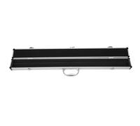 Jiawu Custodia per Stecche da Biliardo, Scatola Rigida per Stecche da Biliardo con Rivestimento in Schiuma, Supporto Leggero per da per 2, Custodia Portatile con Maniglia Retrattile e Chiusure in