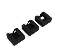 Jiawu Custodia Protettiva in Silicone, Copertura Antiurto per Microfono Wireless da 3 Pezzi, Copertura Antiurto per Microfono con Foro Preciso Protezione Completa per Microfonico Wireless Go and Go