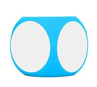 Jiawu Dadi Vuoti Scrivibili e Cancellabili in EVA, 9,9 Cm, per | Dadi da gioco fai-da-te per aula, riutilizzabile cancellabile a secco, strumento colorato per l\'apprendimento della