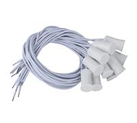 Jiawu di Allarme Domestico 10pcs Sensore della Finestra Dell'interruttore Magnetico Cablato, Facile Installazione per la Massima Sicurezza, 10 Paia di Sensore della Finestra della Porta