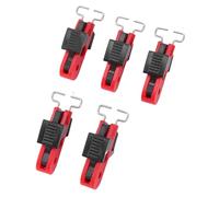 Jiawu Dispositivo di Blocco Interruttore Automatico Standard di Livello Industriale con Perni Rivolti Verso L'interno|Prestazioni Elevate|Installazione Semplice|5 Pezzi per la Sicurezza Elettrica