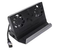 Jiawu Docking Station per Console di Gioco Potente Hub Multifunzionale 10 in 1 per Legion Go S e Steam Deck Lega di Alluminio Space Grey