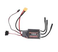 Jiawu ESC Brushless, Motore Brushless RC da 100 A con Spina Maschio XT60 e Femmina A Banana da 4,0 Mm per 3532 3542 RC Buggy Truck Boat, Controllo della velocità Open Source