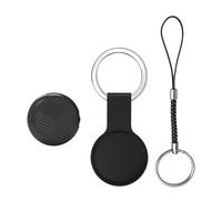 Jiawu Etichette Air Tracker, Localizzatore Bagagli Portatile Compatibile con Trova il Mio, Impermeabile IP66, Batteria Sostituibile, Trova Oggetti Smart Tag per Chiavi, Bagagli
