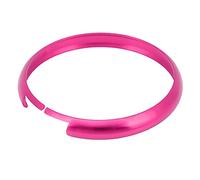 Jiawu Felta Decorativo in Lega di Alluminio -Lega -key FOB Tasso di Anello per Mini R56 R57 R58 R59 R60, Durevole Ed Elegante, Proteggi FOB Chiave, Sostituzione Diretta per gli Appassionati di Auto