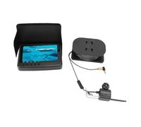 Jiawu Fish Finder Subacqueo con Display HD da 5 Pollici e di Allarme Automatico 1080P per gli Appassionati di Pesca Sul Ghiaccio