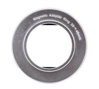 Jiawu Fuji X-E5 X100VI Paraluce Quadrato in Metallo Interno Opaco Blocca Luce Lega di Alluminio Paraluce Magnetico retrò per Registi e Creatori di Contenuti (SILVER)