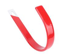 Jiawu Ganci Multiuso per Stoccaggio Garage in Acciaio, 4 Ganci a U per Montaggio a Parete per Carichi Pesanti, Costruzione Duratura per Organizzare Spazi Come Garage, Scantinati (L)