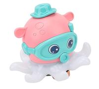 Jiawu Giocattolo Acquista Illuminazione Omnidirezione Palla Gallegiante per Bambini Giocattolo Educativo Forma Di Polpo per Bambini per il Bagno (PINK)