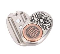 Jiawu Giocattolo con Cursore per la Punta delle in Lega Fatto a Mano Come Idea Ideale, Bellissimo Giocattolo per le per Varie Occasioni, Cursore Meccanico in Metallo Unico per Compleanno, Natale