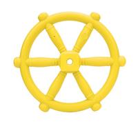 Jiawu Giocattolo Volante della Nave Pirata, Volante in Plastica Sicuro per Bambini per Set da Gioco all'aperto, Accessorio per Parco Giochi con Strumenti di Montaggio per la Casa sull'albero nel