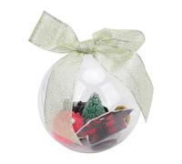 Jiawu Globo con da Appendere in Plastica Stile Macchina da Cucire Vintage, Vivido Globo di Natalizio per la Decorazione Dell'albero di Natale, da Appendere Senza Sforzo per gli Appassionati di (A)