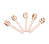 Jiawu Gocciolatore per, Design Multistrato Scanalato per Gocciolamento Prolungato Gocciolatore per in Legno, per con Set di 24 Pezzi in Legno Naturale per Spruzzare, Sciroppo d'acero su Biscotti