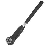 Jiawu Grattaschiena a Forma di Artiglio per Gatti Simpatico Grattaschiena Telescopico Allungabile in Acciaio Inossidabile con Impugnatura in Morbido Silicone, Strumento di Massaggio Portatile 24,6