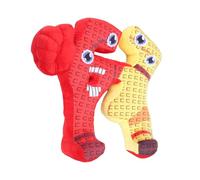 Jiawu in Peluche per Fan del Gioco, Peluche Ripiene in Cotone PP Super Morbido, Pezzo Decorativo da Collezione con Lavabile in Lavatrice per Bambini Ragazzi Ragazze Adulti (rosso Giallo)