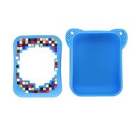Jiawu Interactive Toy Digital Digital Pet Silicon Shell Scrat -Travel -Resistant Protective Cord, Colore Brillante, per gli Amanti 'elettronica per Animali Domestici (BLUE)