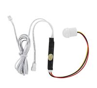 Jiawu Interruttore a Sensore Infrarossi Mini DC5-24V, 1.5A Regolabile | Interruttore a induzione del corpo umano con portata del sensore di 120°, rilevamento di 3-4 m, per illuminazione di cucine