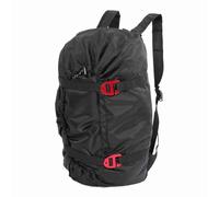Jiawu Kit Borsa per Corda per Arrampicata su Roccia Tracolla Pieghevole Campeggio Esterno Escursionismo Tessuto Oxford 210D Telo Resistente per Trasportare Tutti gli Attrezzi (BLACK)