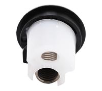 Jiawu Kit Cartuccia Molla WC per, Sostituzione Durevole per EcoVac Serie 5000, per Proprietari di e Barche, Ferro ABS, 1 Cilindro a Molla per WC, 2 Viti Lunghe Nere