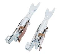 Jiawu Kit di Impostazione della Scarpa Tamburo Brems Precise Brems Compatibile con Connessione Adattamento Al Materiale in Acciaio in Metallo Chiaro per i Modelli 2002-2013 1995-2002 1997-2001