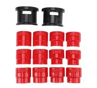 Jiawu Kit di Strumenti per Installazione Guarnizioni Forcella Professionale, Kit di Strumenti per Installazione Guarnizioni Forcella Moto Facile Usare, 14 Pezzi, per Riparazione Anteriore, ABS +