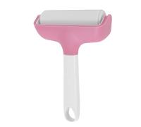 Jiawu Kit Rullo e Pinzette, Rullo Versatile per Stampe per la Rimozione delle Rughe e delle Robusta Struttura in Silicone, per Timbratura con Rimovibile e Pinzette Larghe per la Pelle (PINK)