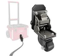 Jiawu Kit Ruote Girevoli Packout, Ruota Anteriore per Cassetta degli Attrezzi con Ruote Packout, Accessori per Cassetta degli Attrezzi Packout, Rotella Pieghevole per Cassetta degli