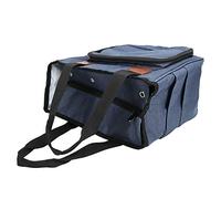 Jiawu Knit the Organizer con il Controllo Dell'ago della Scatola di Stoccaggio Assegnata e Consegna per gli Amanti dei Tessuti Viola Viola Oxford (Denim Blue)