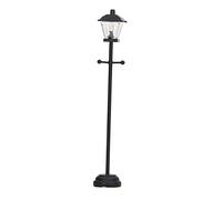 Jiawu Lampione Stradale per Casa delle Bambole in Scala 1/12 con LED, Lampione in Miniatura per la Decorazione della Casa delle Bambole, Alimentato a Batteria con Interruttore On/off