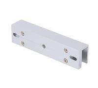 Jiawu Lega di Alluminio con Supporto a U -Shape Support per Porte di Vetro Senza 180 Kg 350 Libbre di Bloccaggio Magnetico, Ideale per i Centri Commerciali