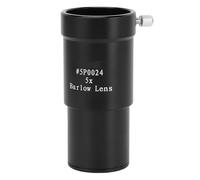 Jiawu Lente di Barlow Leggera da 1,25 Pollici con Ingrandimento 5X Realizzata in Lega di Alluminio per Viaggiare Facilmente e Osservare le Stelle All'aperto