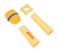 Jiawu Manicotto per Impugnatura per Microfono in Silicone, Copertura per Microfono Wireless Antiscivolo Antiurto, Custodia Protettiva con Parabrezza per Spettacoli Sul Palco di Karaoke Domestici KTV