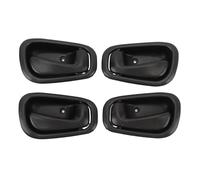 Jiawu Maniglia per Porta Interna, Set da 4 Pezzi Maniglia per Porta Interna Anteriore e Posteriore in Materiale ABS, per con Clip Design Unico Facile Accesso per Prizm Base LSi Sedan Dal 1998 Al 2002