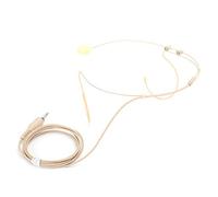 Jiawu Microfono con Gancio per l'orecchio, Design Omnidirezionale Protezione da Sudore e Polvere Microfono con Gancio per l'orecchio da 3,5 Mm, Ad Archetto con Tappo di Bloccaggio a Vite per