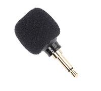Jiawu Microfono Wireless da 3,5 Mm, Mini Portatile, sensibilità -30 DB, | Microfono telefonico con presa monoauricolare, corpo in plastica, Plug and Play, per lezioni guida turistica karaoke,