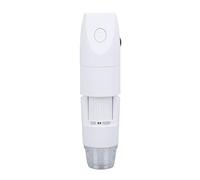 Jiawu Microscopio Digitale 1080P 2MP Microscopio USB 50-1000X Messa a Fuoco Manuale 0-40mm Palmare Portatile per l'ispezione della Pelle Riparazione del Circuito Valutazione dei Gioielli (WHITE)