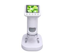 Jiawu Microscopio per Bambini 1600x HD Digital Handhell 2in Schermo Portable Rechable Poly per la Scienza Edu degli Studenti, Adatto per 6-12