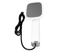 Jiawu Mine Handld Mini Portatile Portatile Steat Steap Ronatato Ruotato 20 Ml Capacità Macchina da Viaggio per L'occupazione da Viaggio Ombra, ABS Materico (WHITE)