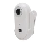 Jiawu Mini Body Camera, Action Camera WiFi 1080P 2MP Grandangolare da 90 Gradi con Clip Posteriore e Custodia con Filettatura da 1/4", Videoregistratore Indossabile (WHITE)