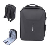 Jiawu MINI DRAVET BASE, MINI CASE WOTH LOCK E PORTA USB, Zaino per Trasporto Esterno Borsa per Piatti Satellitari Anti -furto per Cavi, Alimentatore